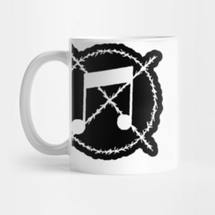 ANTI - MUSIC Mug